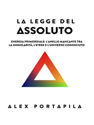 cover image of La Legge Del Assoluto